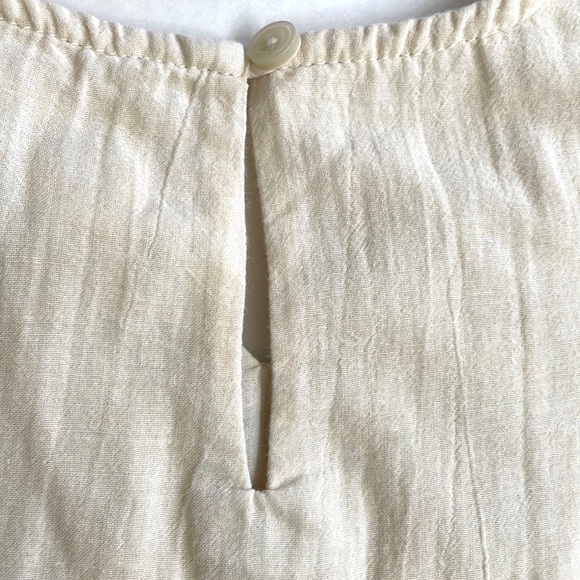 Gap Baby Toddler Girl Embroidered Boho Peplum-like Top, Size 2 Years - Picture 5 of 6